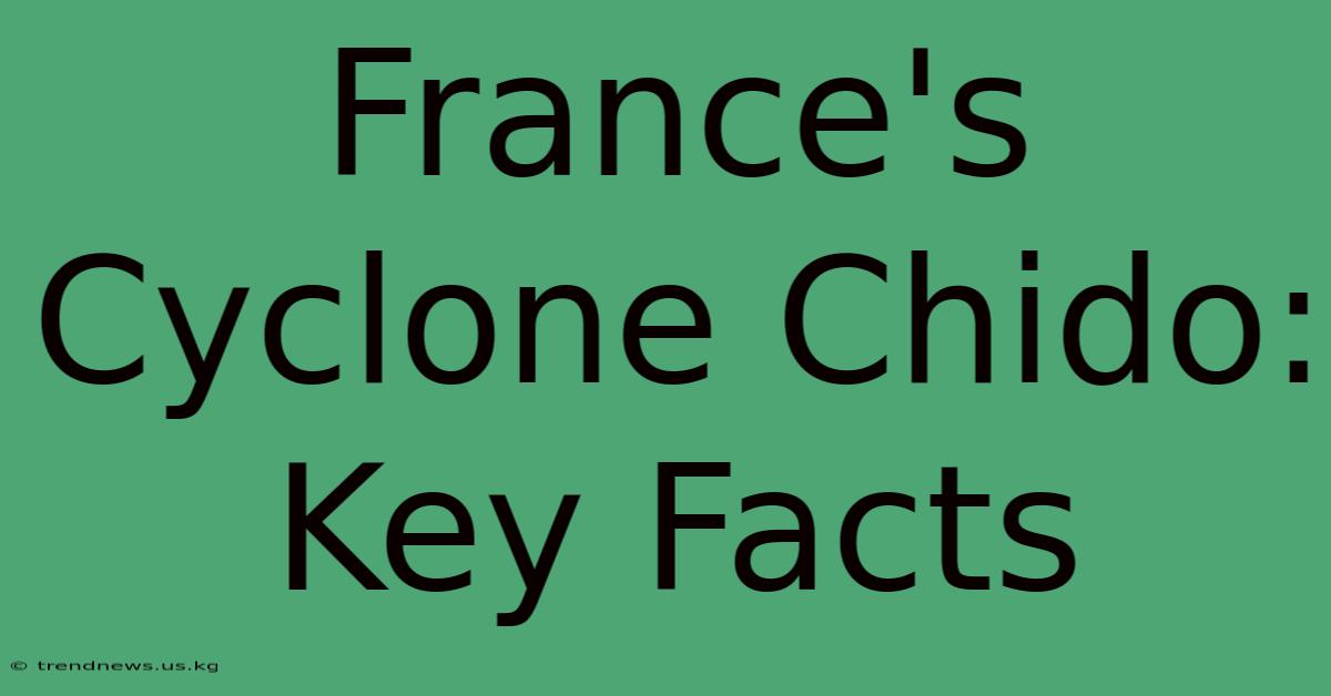 France's Cyclone Chido: Key Facts